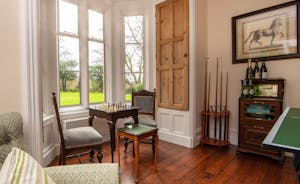 The Old Rectory - A quiet game of chess by the window in the Games Room
