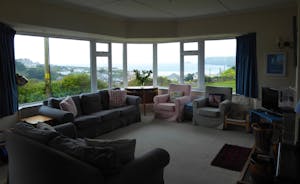 Living Room with Sea view