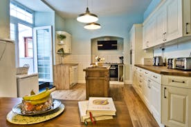 Spacious Kitchen with beautiful timber island ideal for social prep and cooking www.bhhl.co.uk  