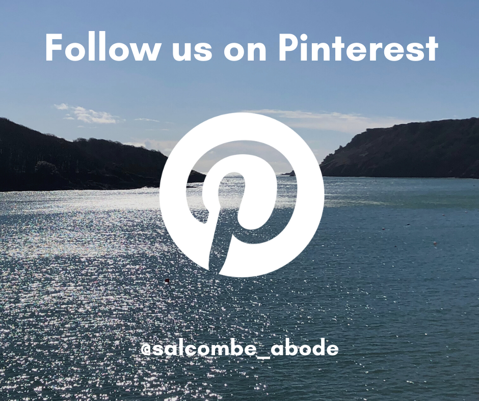 Pinterest promotion poster for @salcombe_abode