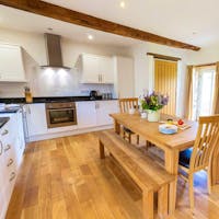 Whinchat Barns - Wagtail Corner has a well equipped kitchen/dining area Whinchat Barns - Wagtail Corner has a well equipped kitchen/dining area