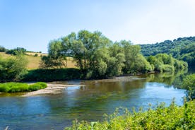 Shallow waters for a bit of paddling Nr River Wye Lodge sleeps 26 holiday accommodation on the edge of the Forest of Dean www.bhhl.co.uk