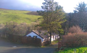 The view of the cottage from outside