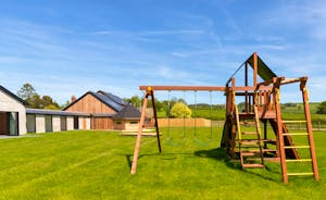 Shires - Play equipment for the little ones - Shires is so perfect for large group family holidays!