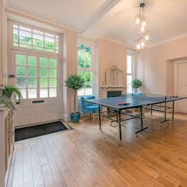 Sampford View - The spacious hallway has ping-pong - and room for spectators Sampford View - The spacious hallway has ping-pong - and room for spectators