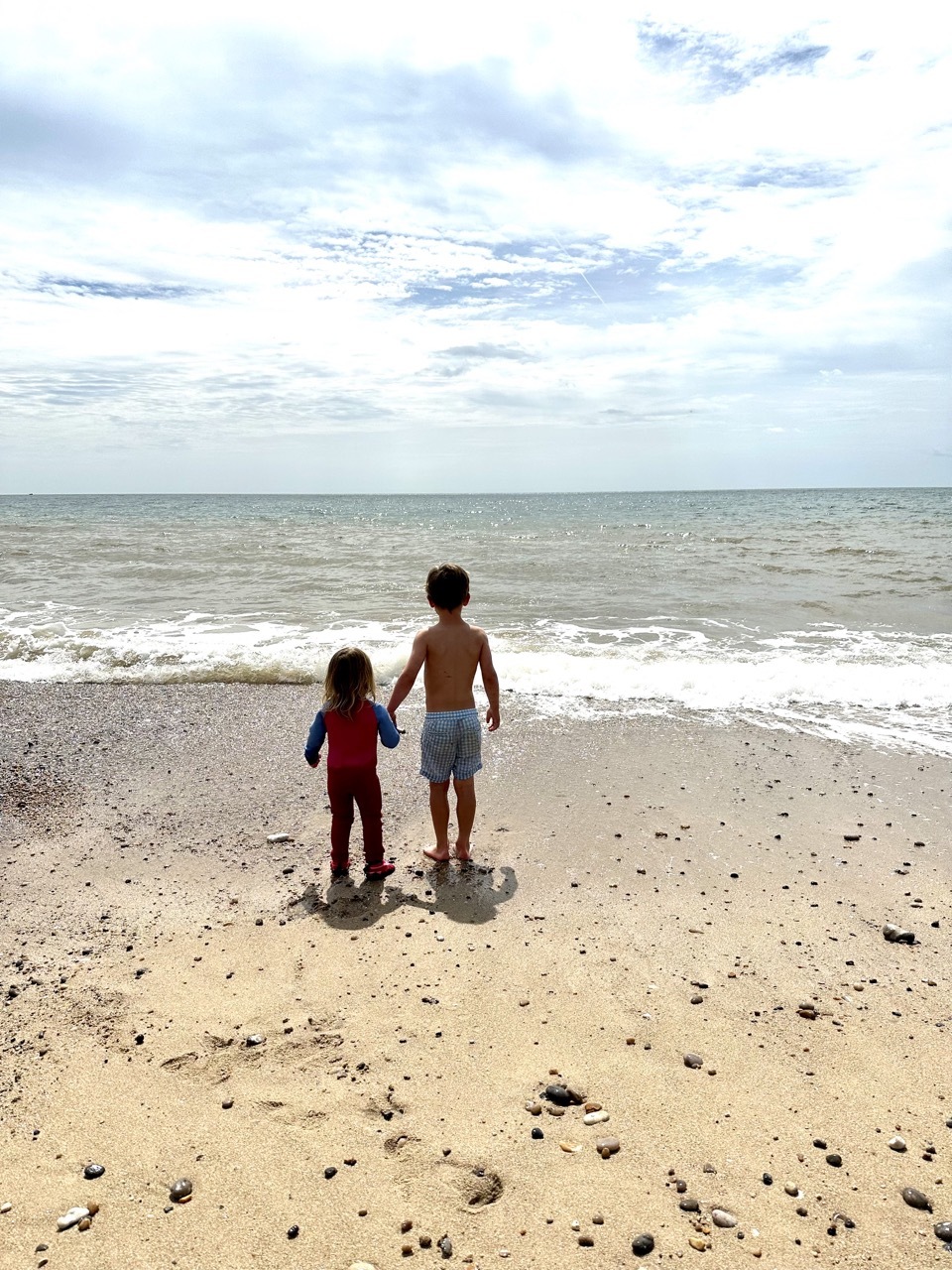 Kids enjoying the beach