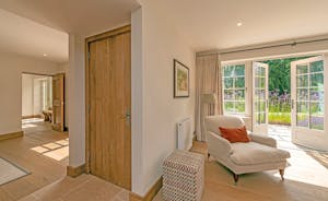 Perys Hill - The Farmhouse: Solid oak doors and floors, soft white walls; it all adds to the gentle ambience