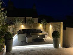 Great outside space to enjoy the evenings 
