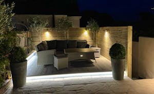 Great outside space to enjoy the evenings 