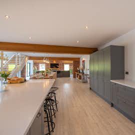 The Granary - A supersize open plan living space means plenty of room to gather together The Granary - A supersize open plan living space means plenty of room to gather together