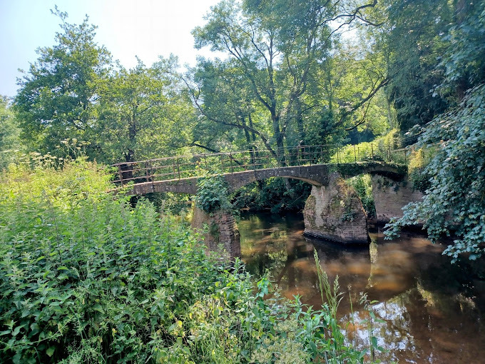 Netherclay bridge over river Tone