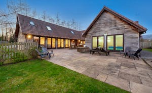 Thorncombe - Somerset holiday lodge with a private pool, sleeps 12+1