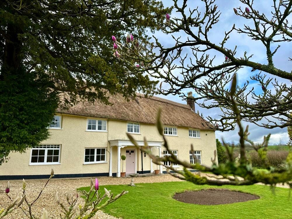 The garden at Stonehayes Farm