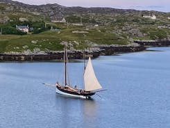 Scalpay North and South Harbours provide excellent anchorage and shelter to yachts of all sizes.