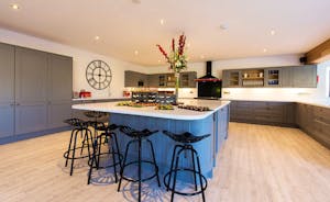 The Granary - A commodious well equipped kitchen, with plenty of room for socialising