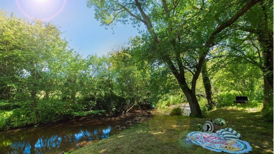 Picnic by the river