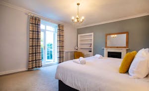 Sandfield House - Bedroom 2 opens onto a balcony - a wonderful spot for morning coffee