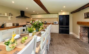 Pitsworthy: The kitchen is well equipped to cater for your large group holiday