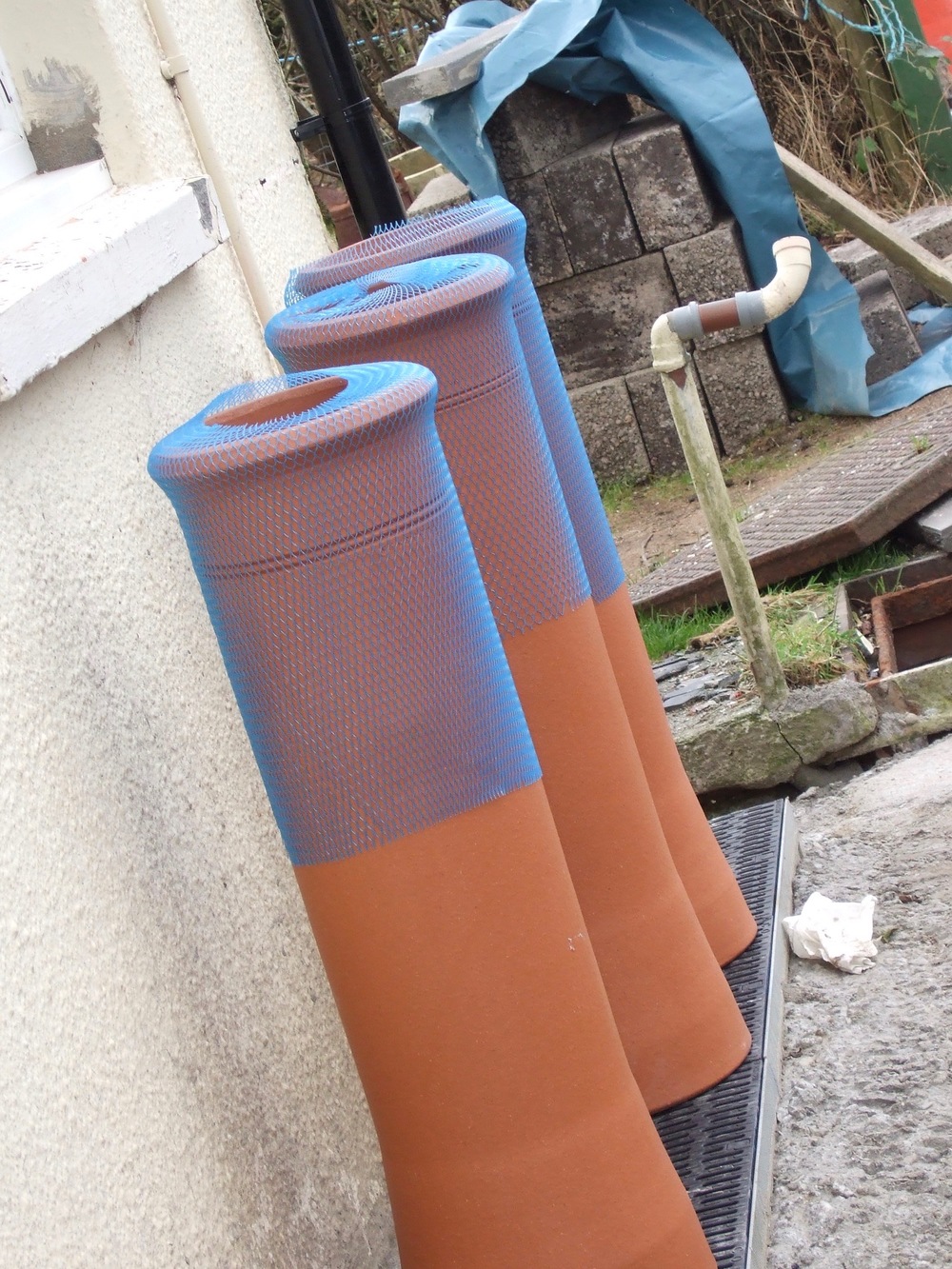 New chimneys arrive