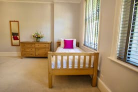 Sandfield House - Bedroom 5 is great for a family with a young child as there's an extra single bed