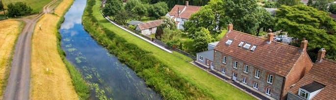 A Riverside Idyll on the Somerset Levels: Where Life Slows Down
