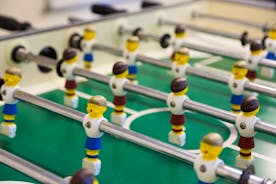 Siskins Nook, Stonehayes Farm - Play table football in the games room
