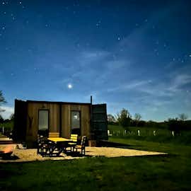 Yonder View at night.  Yonder View at night.
