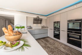 Shires - A swish and well equipped contemporary kitchen