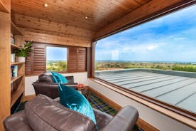 Dancing Hill - The snug between Bedrooms 1 and 5 looks out over a living roof and can accommodate 2 extra single Z beds (charged per person)
