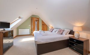 Crowcombe: Bedroom 6 is on the first floor and has an ensuite shower room