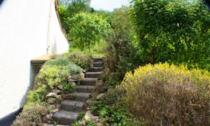 Cottage Garden Vibes for guest on holiday at The Anchor Wye Valley and Forest of Dean www.bhhl.co.uk
