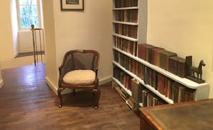 A peaceful corner in the library