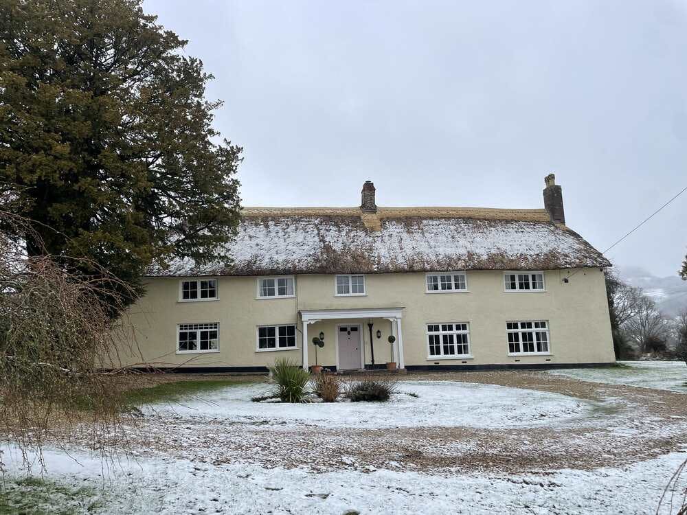 Stonehayes Farm in the snow