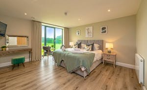 Croftview - Bedroom 7 (Kingfisher) is on the first floor and has an ensuite bathroom