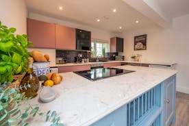 Dawdledown - The kitchen in the self-contained annexe