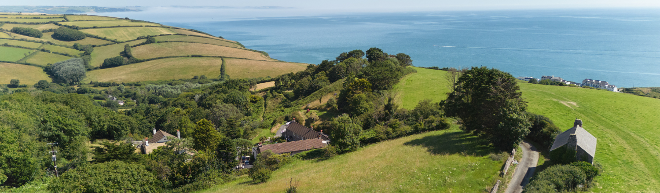 Looking across the valley at Lamacraft