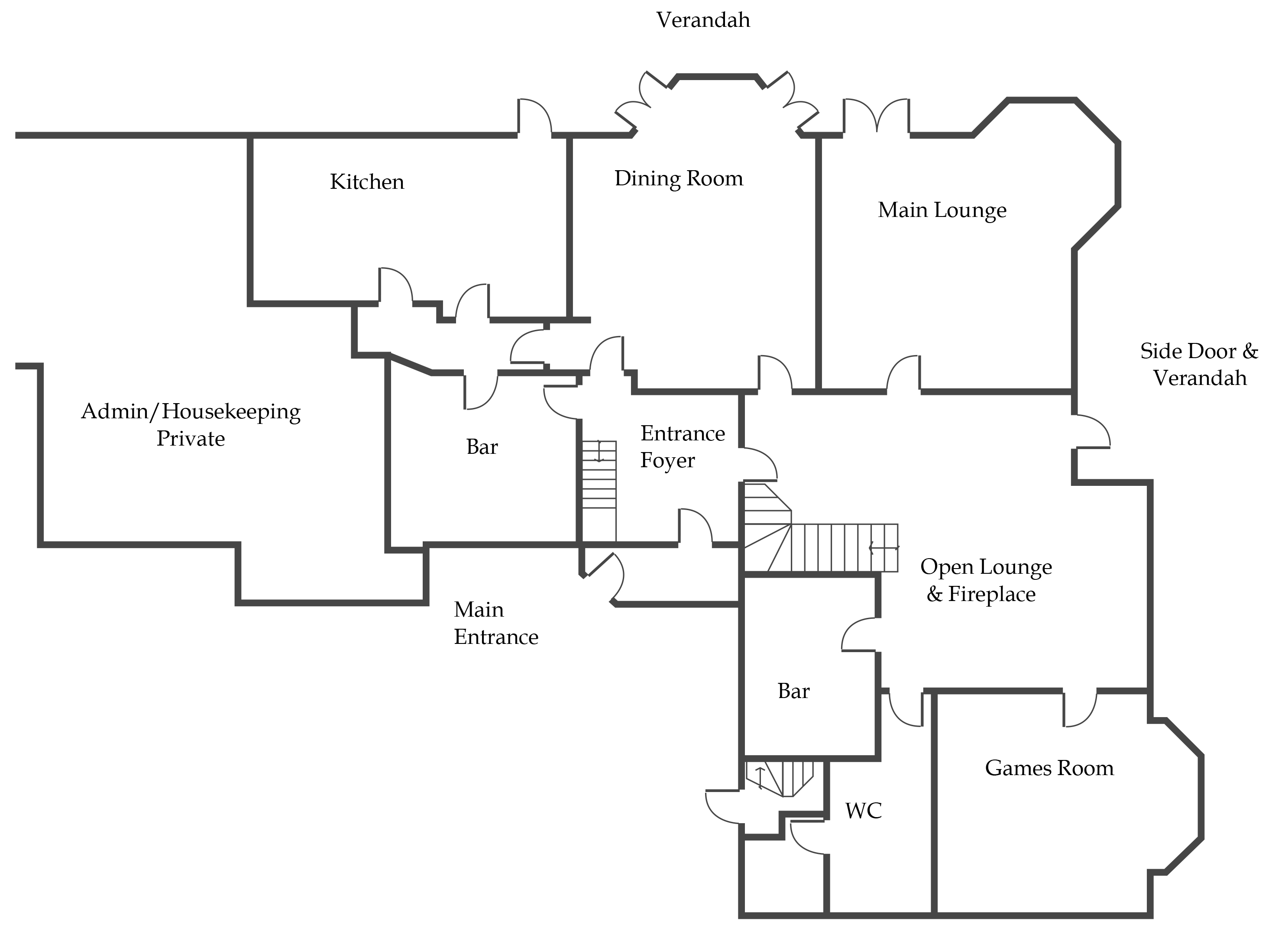 Floorplans Porlock Vale House Somerset Porlock Vale House