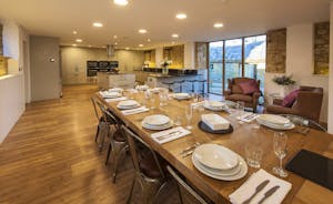 Beaverbrook 20 - In the middle of the open plan living space there's a humongous dining table