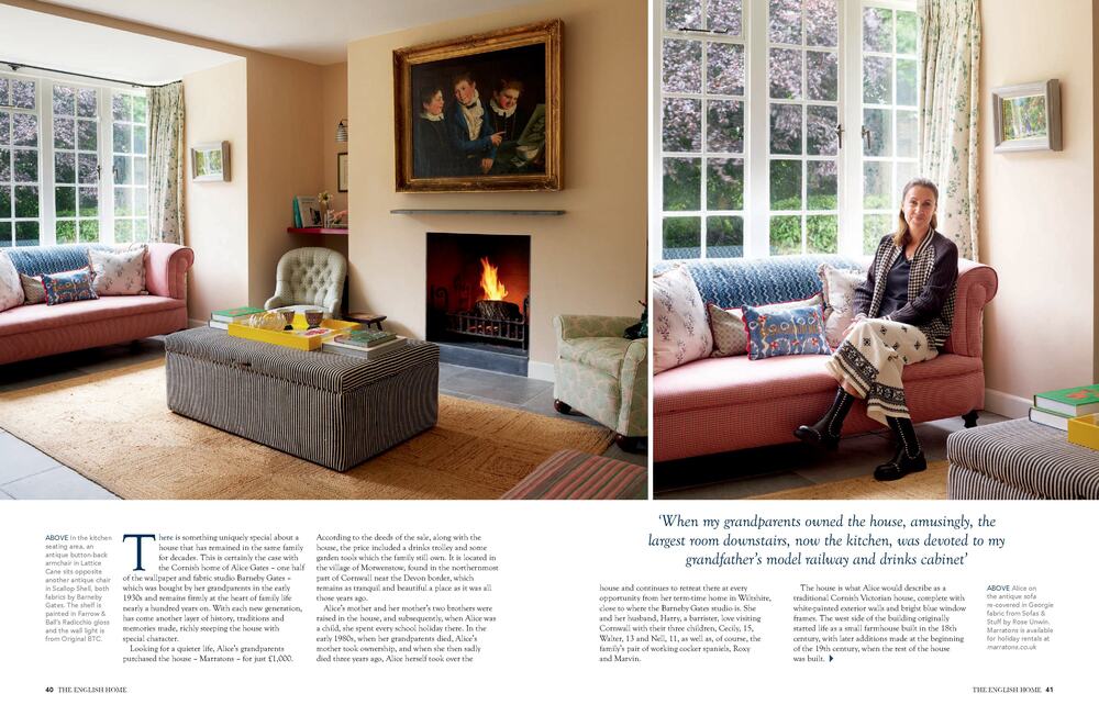 The English Home magazine page 40/41