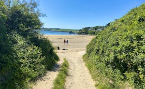 Path to Porthilly Beach