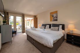 Crowcombe: Bedroom 1 is on the ground floor and has an ensuite shower room