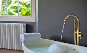Withymans - Bedroom 2: Have a relaxing soak in the tub before you turn in for the night