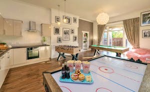 Pitmaston House - The games room; a pool table, table football, air hockey - even a mini kitchen