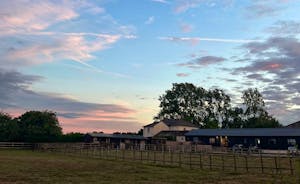 Beautiful skies at Langley Farm Cottages