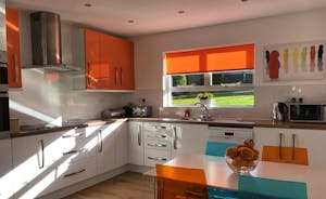 Bright and well equipped kitchen