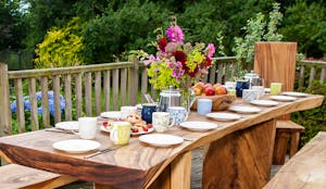 The Cottage Beyond: Afternoon tea in the garden? Well, why not?