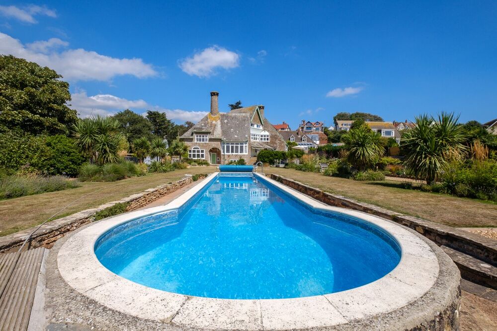 Outdoor heated swimming pool at The Beachhouse Exmouth