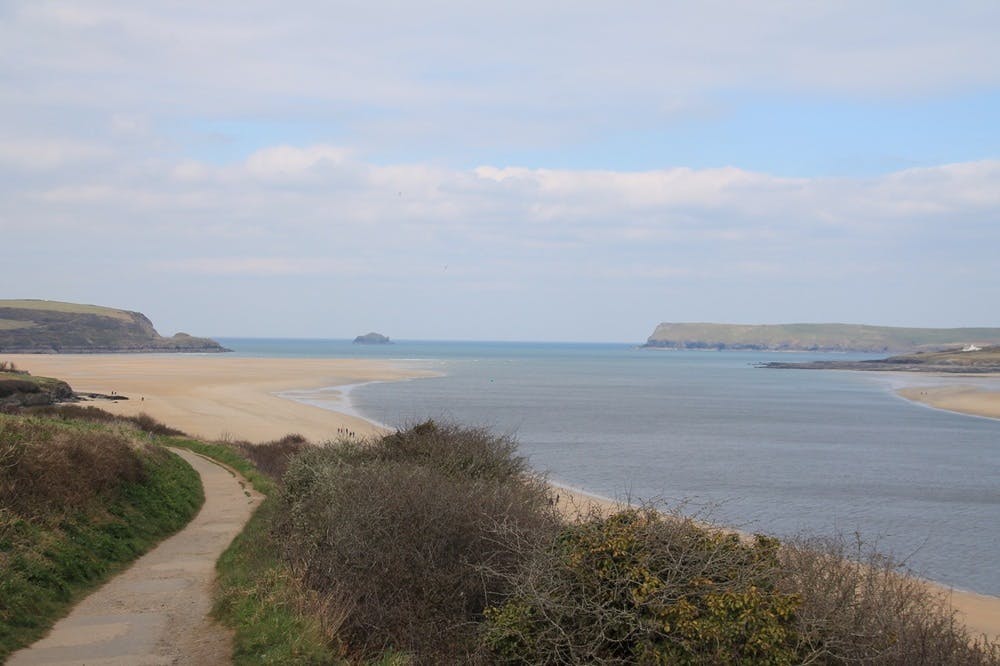 The beach at Padstow