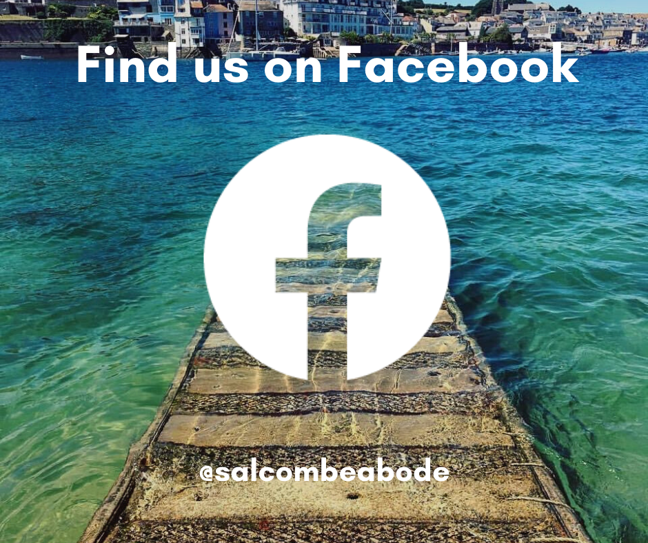 Facebook promotion poster for @salcombeabode