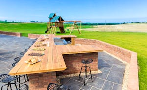 The Granary - A wonderful outdoor cooking space that allows for cooking and socialising at the same time